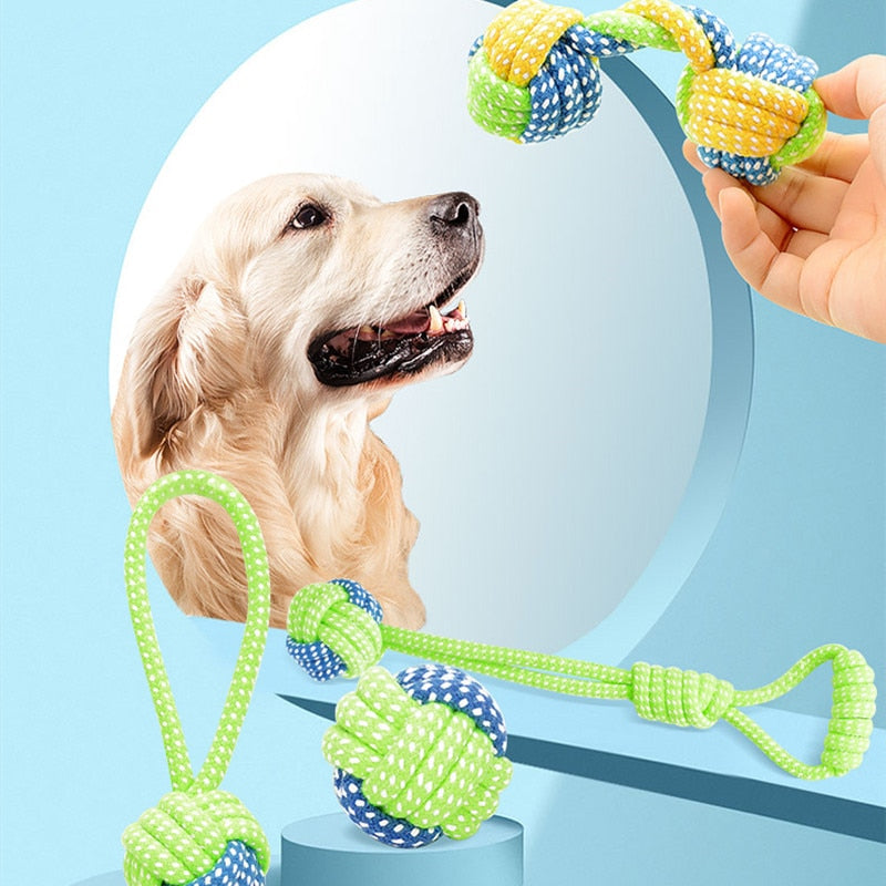 Pet Dog Toys for Large Small Dogs Toy Interactive Cotton Rope Dog Toys